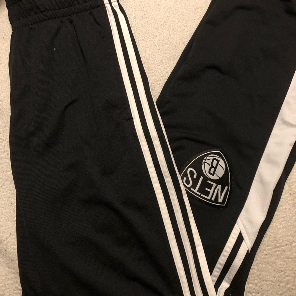 AUTHENTIC NBA NETS Adidas Joggers